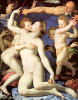 Bronzino, Agnolo - Allegory of Lust (An Allegory with Venus and Cupid)